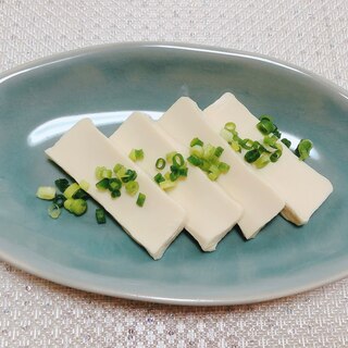とろ〜りチーズのよう♪簡単美味しい塩豆腐